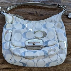 Coach handbag with Coach dust cover